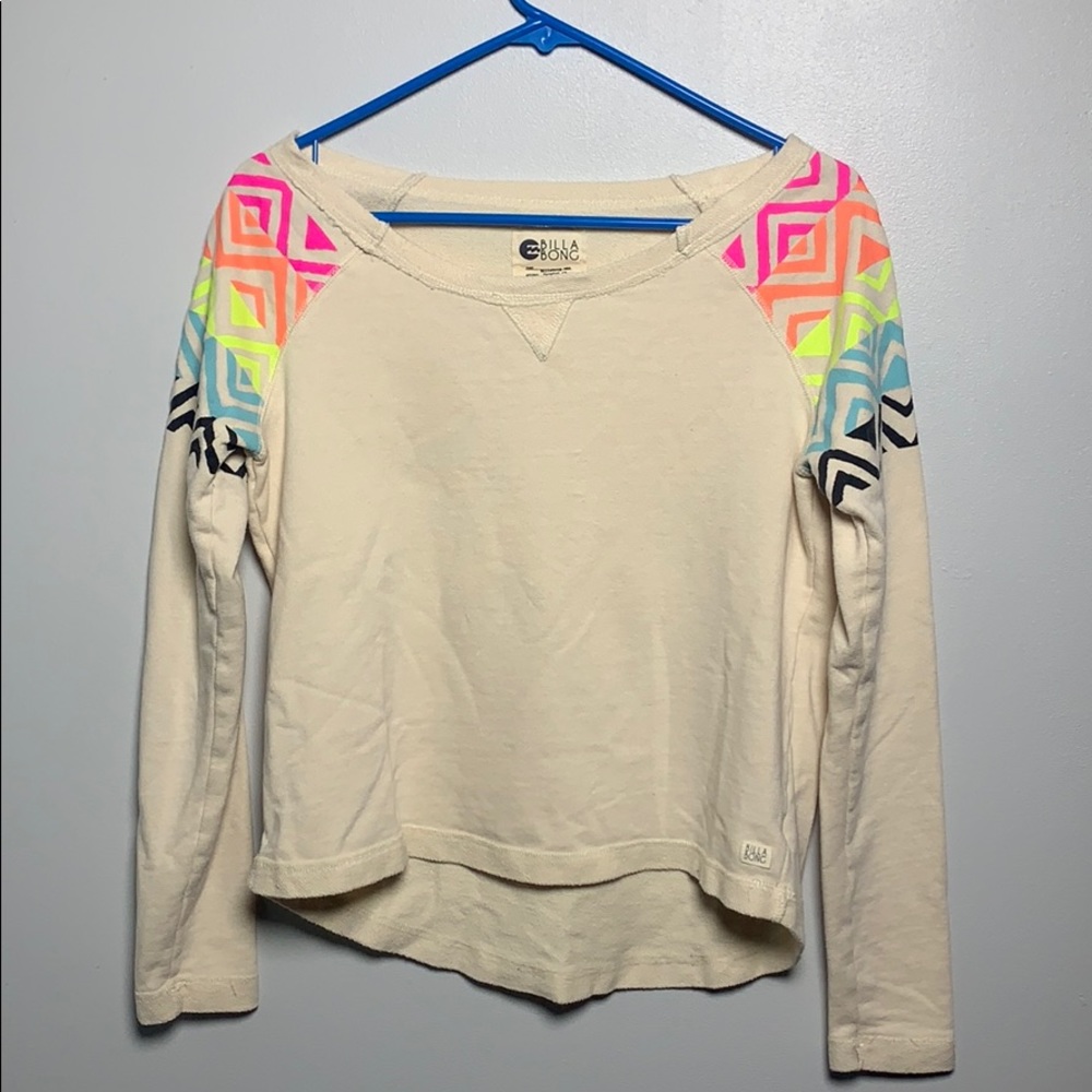 Billabong sweater size small